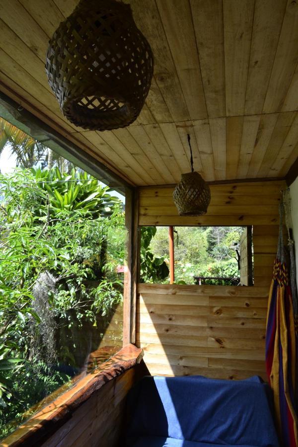Habitación Las Bromelias, Pijao, Finca Flora del Rio Exterior foto