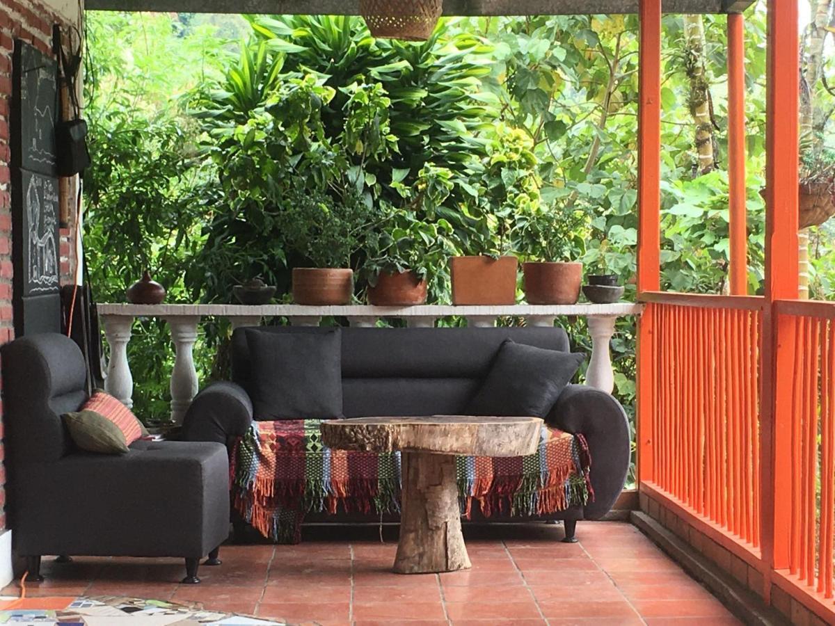 Habitación Las Bromelias, Pijao, Finca Flora del Rio Exterior foto